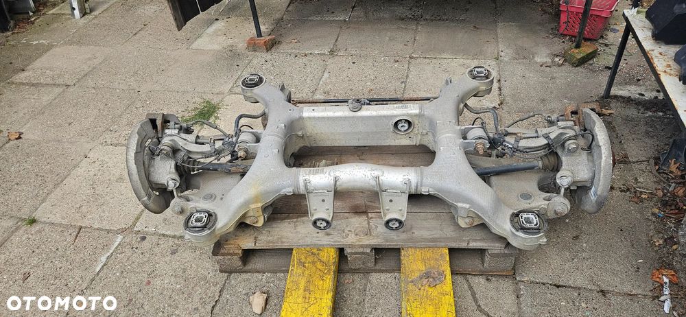 BMW 7 F01 F02 3.0D 4.0D Zawieszenie tył Ława tylna Sanki Zwrotnica z wahaczami półoś Zawieszenie prawa lewe Półoś 6775884 7566075 7566074 - 1
