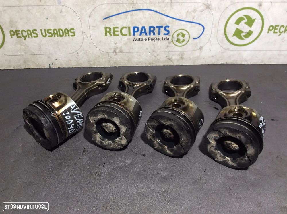 Pistons e Bielas Toyota 2.0  D4D - 2