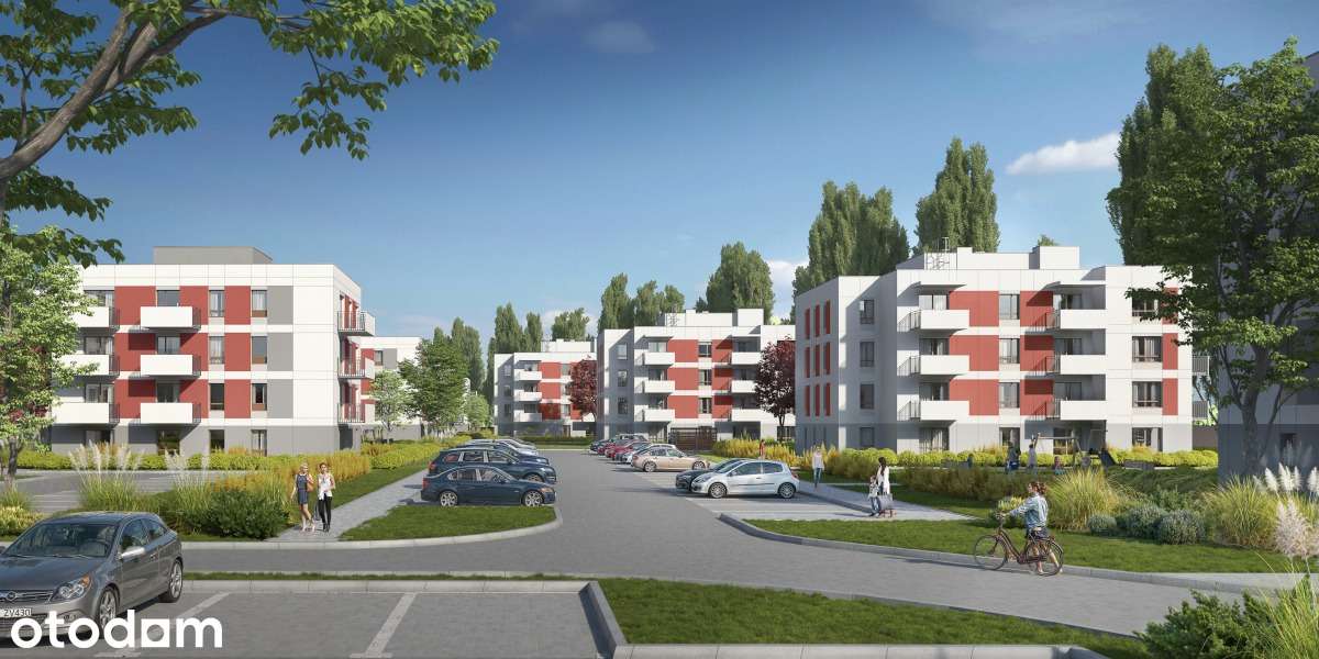 2-pokojowe mieszkanie 48m2 + balkon Bezpośrednio