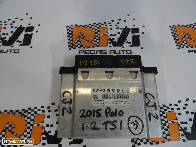 Centralina De Motor Seat Ibiza Iv (6J5, 6P1)  Centralina 1.2 Tsi / 04E - 1