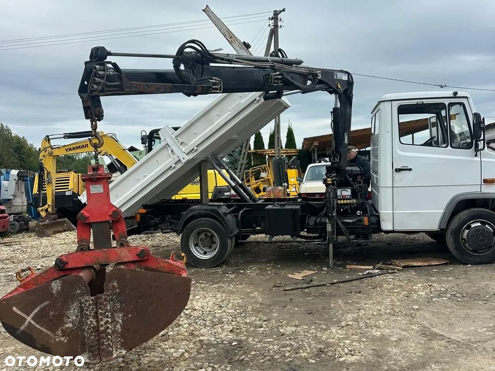 Mercedes-Benz Wywrotka MERCEDES Vario HDS HIAB 055 Duo Łyżka z Rotatorem