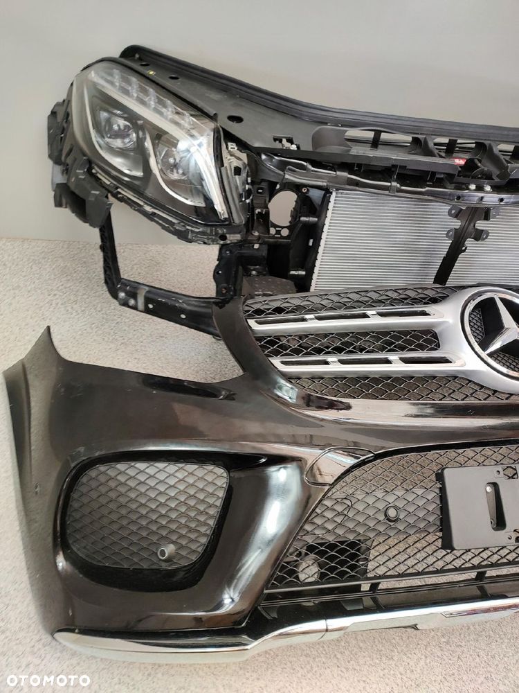 MERCEDES GLS W166 AMG ZDERZAK CHŁODNICE WZMOCNIENIE LAMPY FULL LED ILS - 3