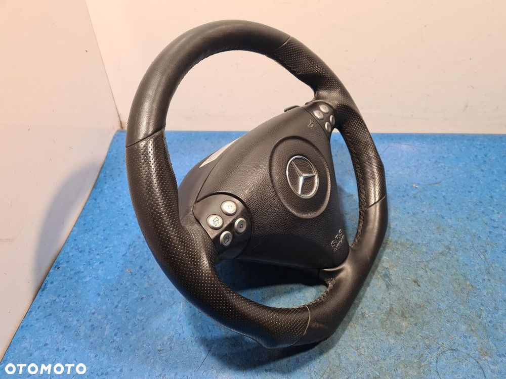 MERCEDES W203 LIFT KIEROWNICA Z ŁOPATKAMI. - 9