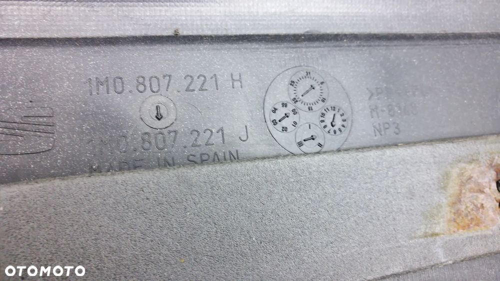 Seat Leon I Toledo II Zderzak Przód 1M0807221 - 14