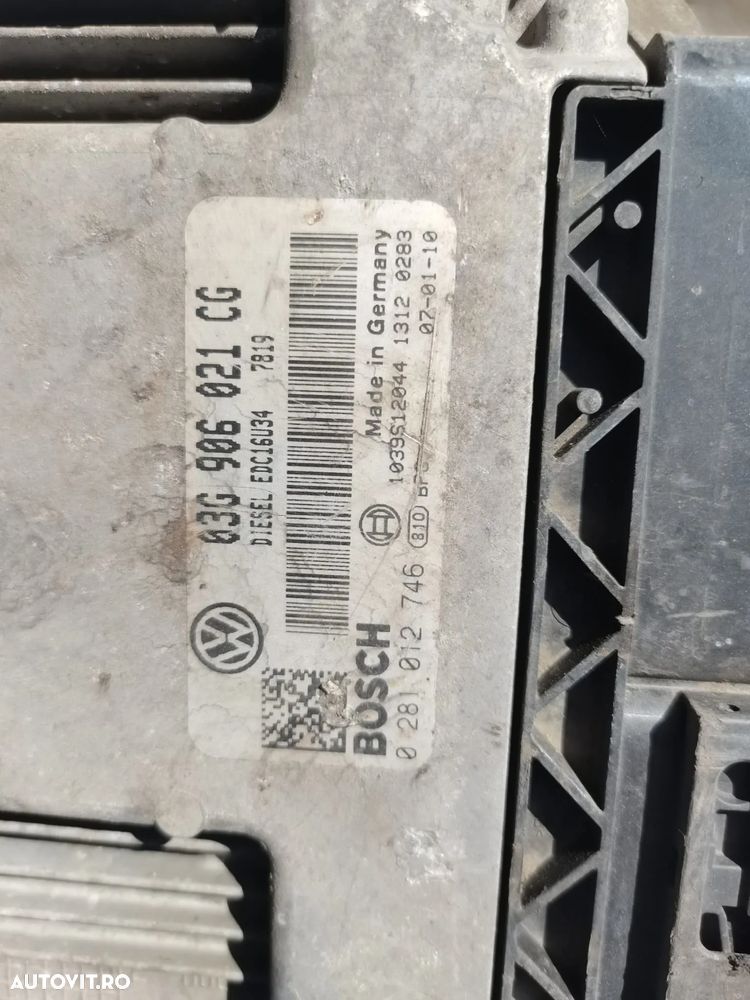 ECU Calculator motor VW Caddy 1.9 tdi cod 03G906021CG 0281012746 EDC16U34 - 2