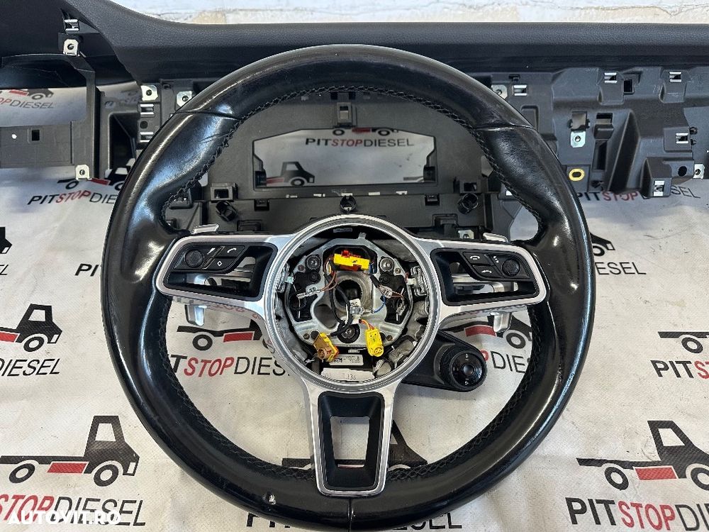 KIT AirBag complet PORSCHE MACAN S 95B 2014 2015 2016 2017 2018 2019 2020 plansa bord-volan-airbag-centura - 4