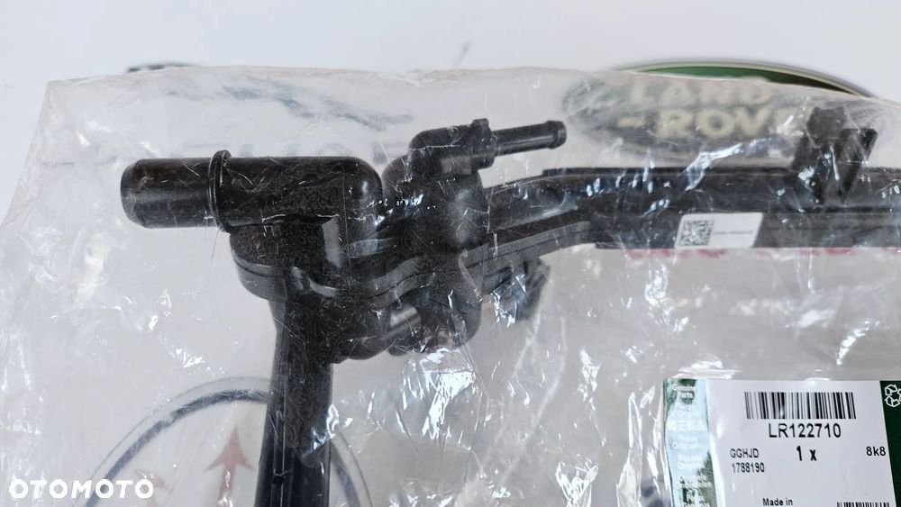 Jaguar XJ 351 3.0 SC 306PS 340 KM Króciec płynu chłodniczego Rura wody Przewód wodny głowicy DX23-18N348-AD - 4