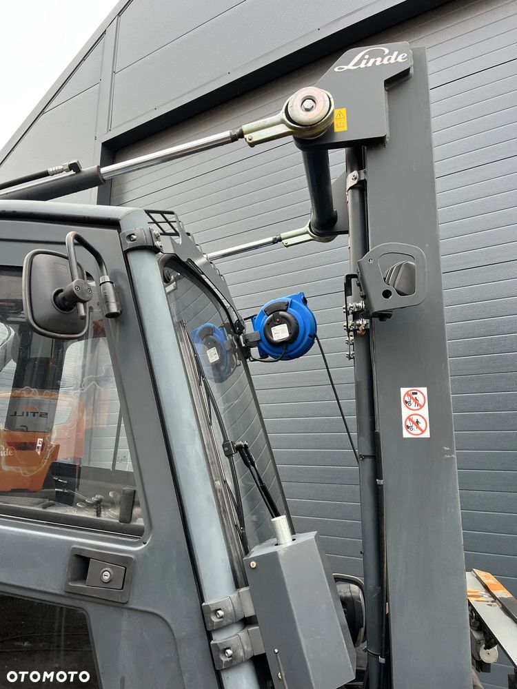 Linde H35 H30 widły wysuwane teleskopowe 135-235cm, pozycjoner 41-135cm, przesuw boczny kabina - 25