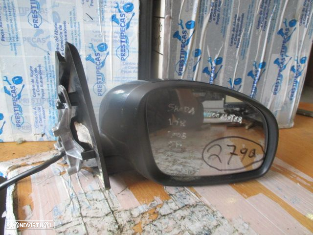 Espelho 5J1857502AR SKODA ROOMSTER 2008 DRT 5P ELETRICO - 5