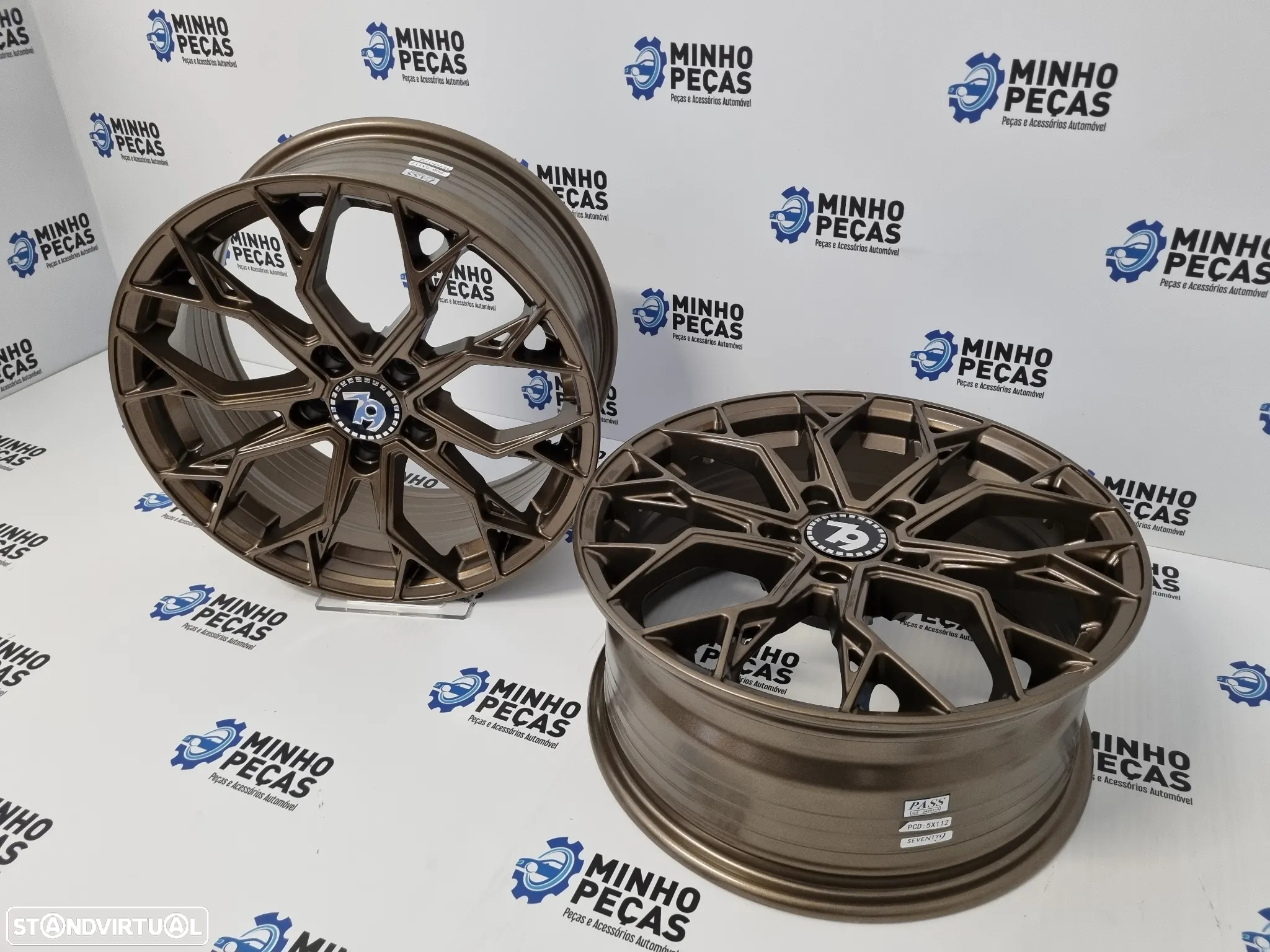 Jantes Seventy9 (SCF-H) em 17 (5x112) Bronze - 5