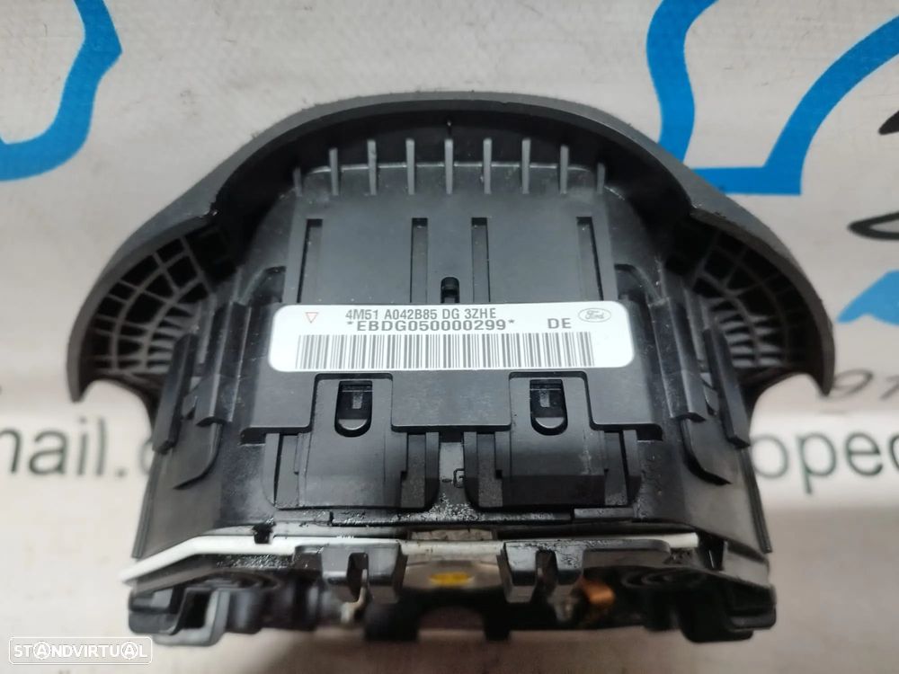 AIRBAG VOLANTE GUIADOR FORD FOCUS II 2 MK2 4M51A042B85DG 4M51A042B85 - 6