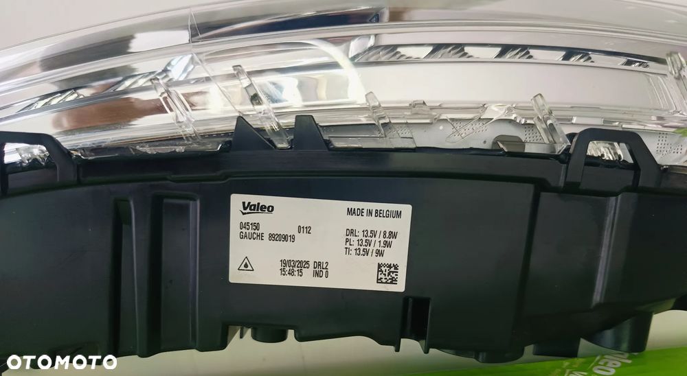 Światło dzienne przód lewe przednia lewa lampa reflektor NOWA Citroen C4 Picasso II 13-  045150 - 6