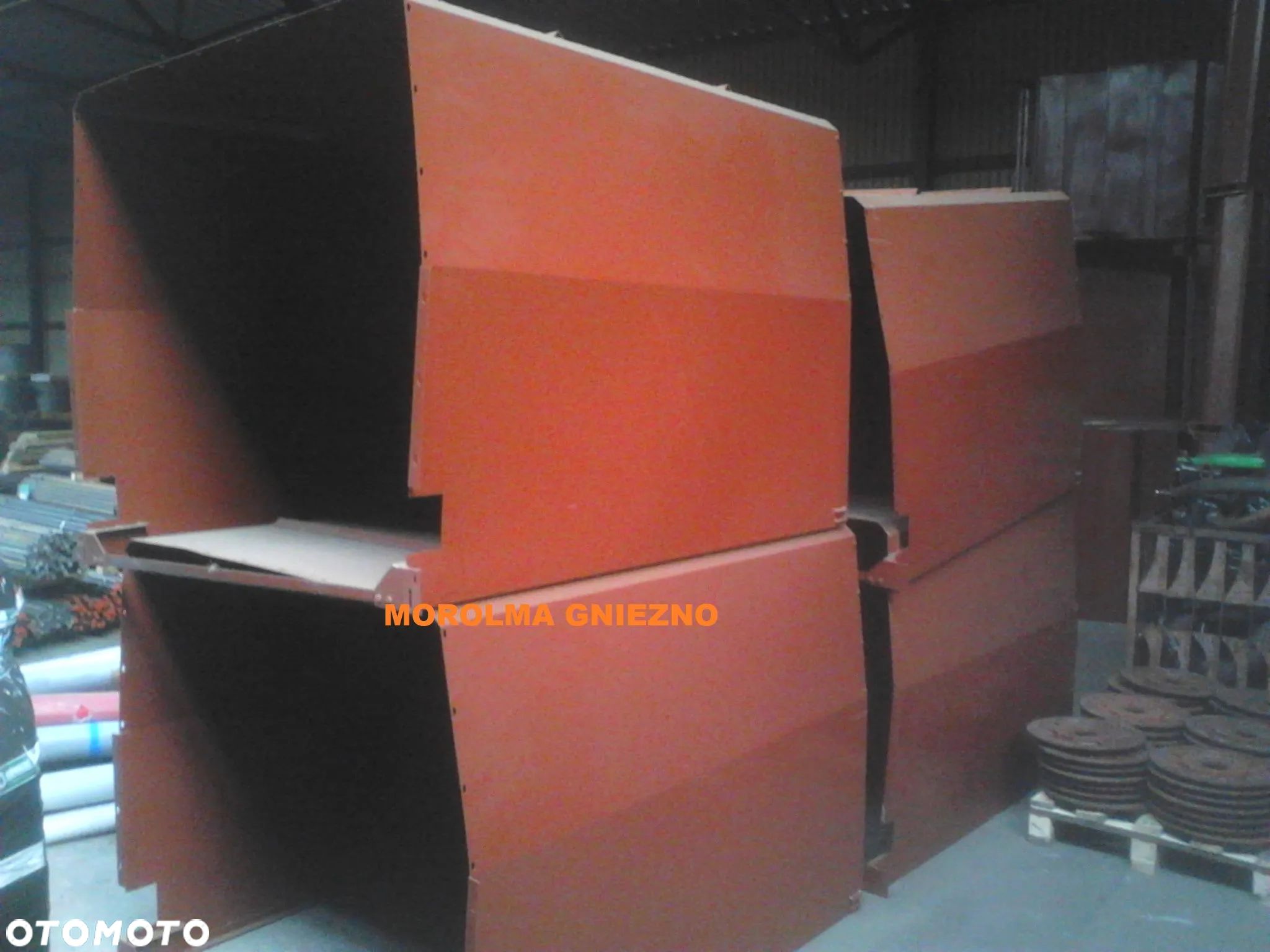 Osłona wylotowa tył BIZON Z-056 SUPER / REKORD Z-058 obudowa kosz sitowy - 1