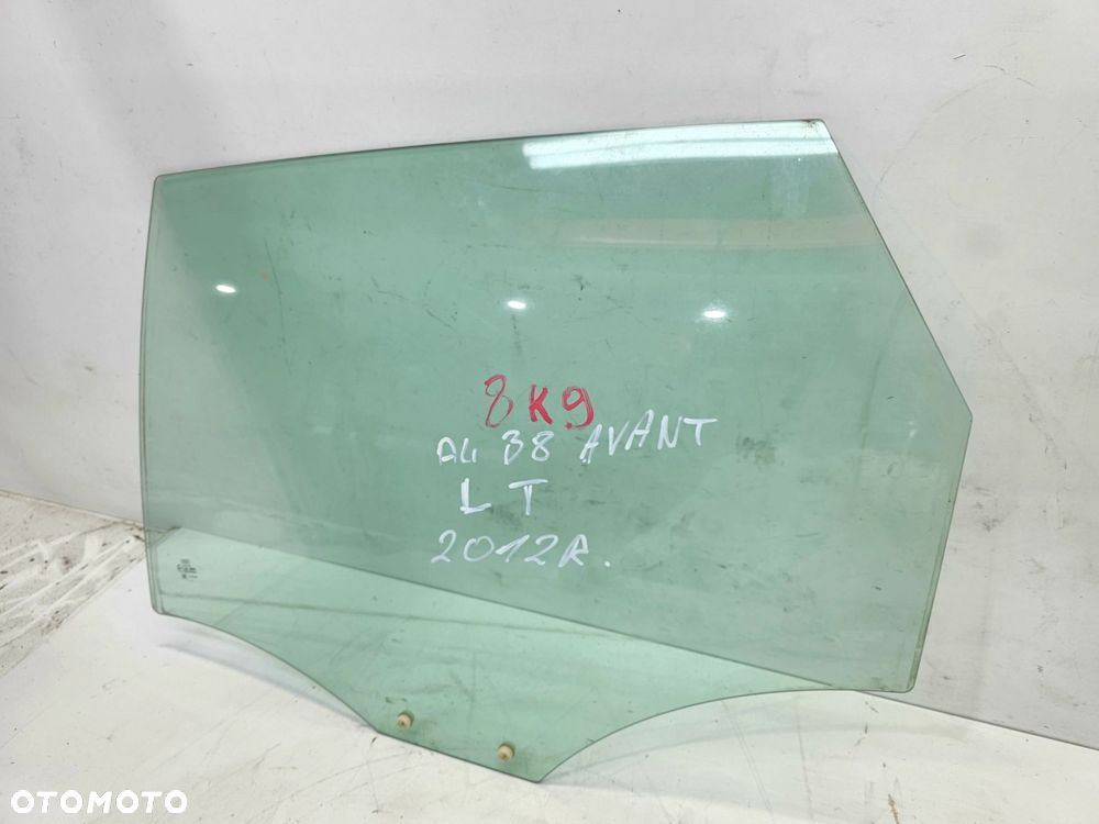 SZYBA BOCZNA DRZWI AUDI A4 B8 AVANT KOMBI LEWY TYŁ 2012 ROK - 3