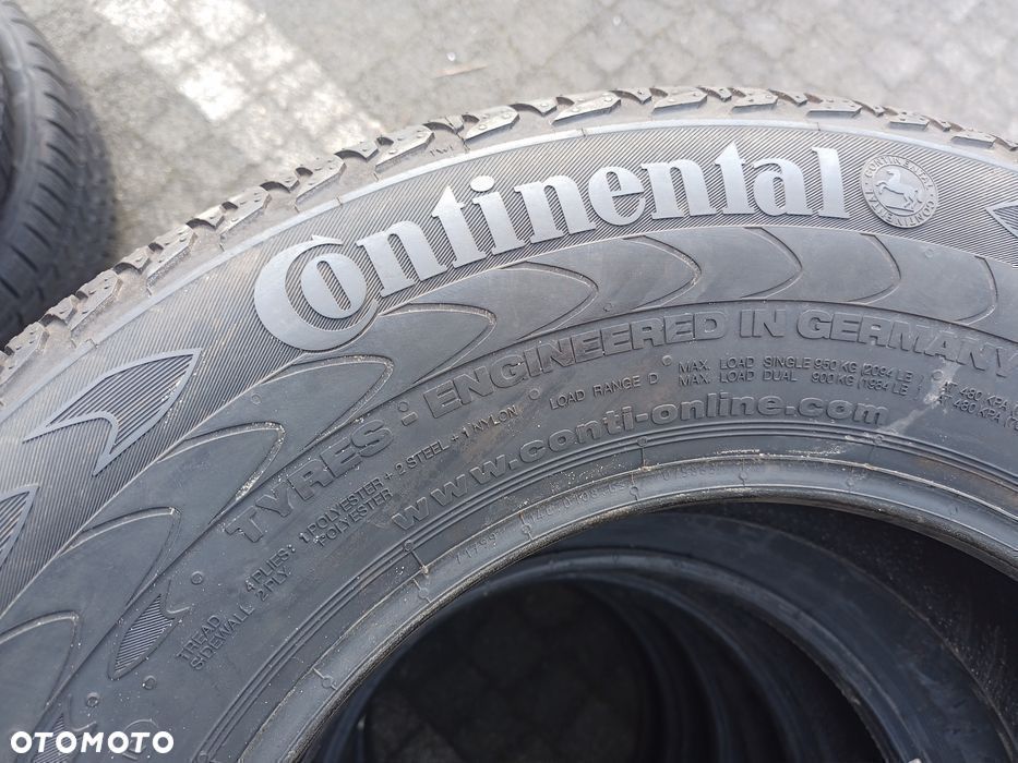 195/75R14C 14C Continental lato niejeżdżone KOMPLET PARA - 6