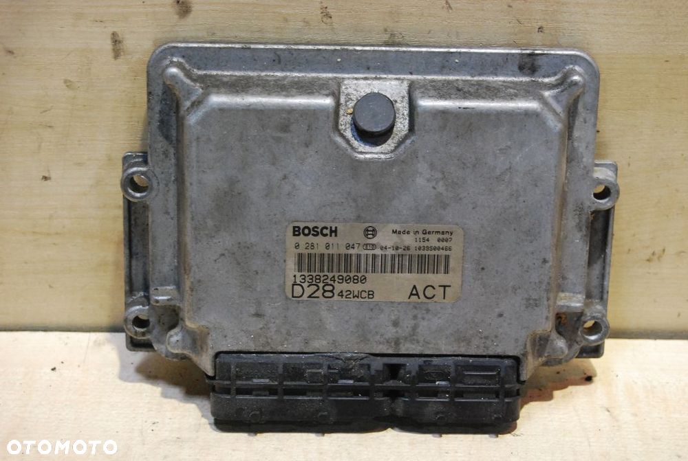 KOMPUTER STEROWNIK SILNIKA 0281011047 FIAT DUCATO II 2.8 JTD JUMPER BOXER - 1