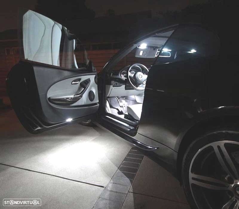 KIT COMPLETO DE 18 LÂMPADAS LED INTERIOR BMW 1 SERIE E88 CONVERTIBLE CABRIOLET 118I 120D 120I 123D - 3