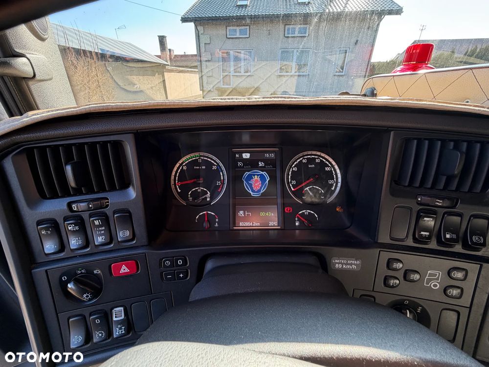 Scania R450 N320 XPI/EURO 6/4x2/STREMLINE/HYDRAULIKA/RETARDER/XENON/FULL LED/PODGRZEWACZ PALIWA/PODWÓJNE SZYBY /4 PODUSZKI TYŁ/WAGA/SERWISOWANA+NACZEPA KRONE SD(ZESTAW). - 7