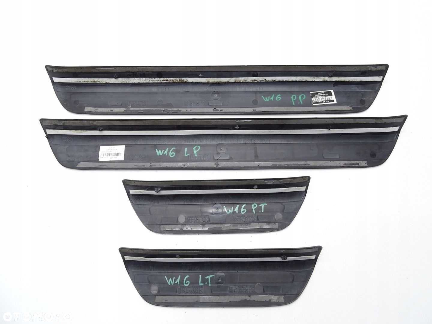 LISTWY PROGOWE NAKŁADKI PROGU KOMPLET 8U0853375A AUDI Q3 8U S-LINE - 10