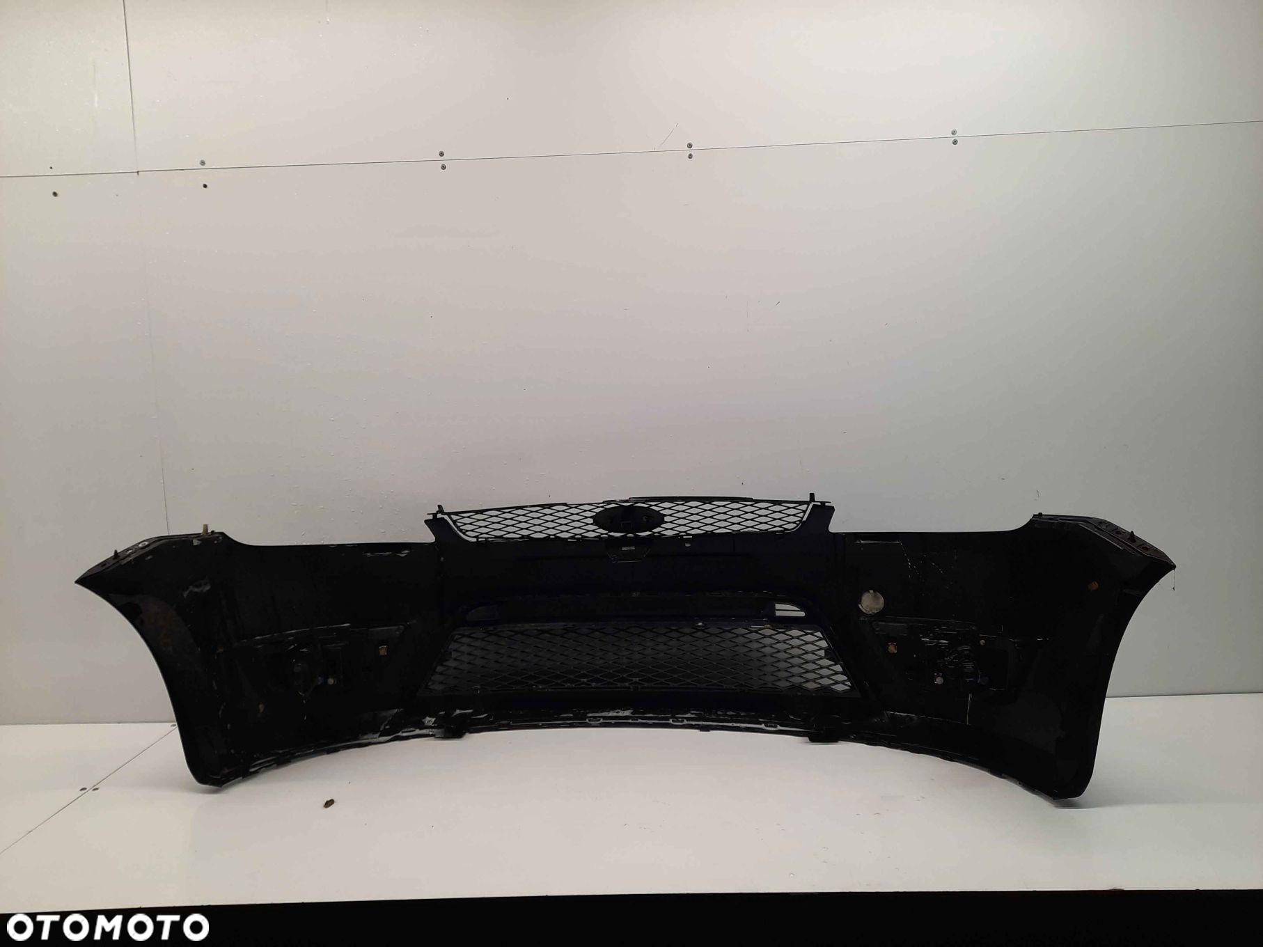 } ZDERZAK PRZÓD PRZEDNI FORD FIESTA MK.6 6 VI ST LIFT FL D2 CZARNY HALOGENY - 7