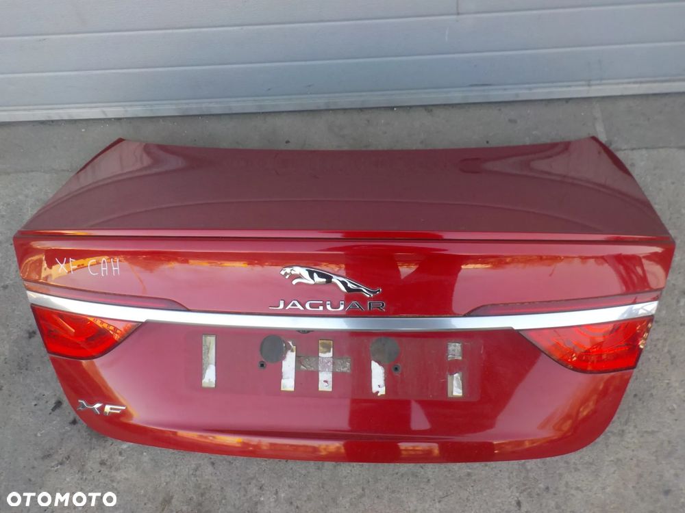 JAGUAR XF II X260 KLAPA BAGAŻNIKA KOMPLETNA KAMERA KOLOR CAH ITALIAN RACING RED