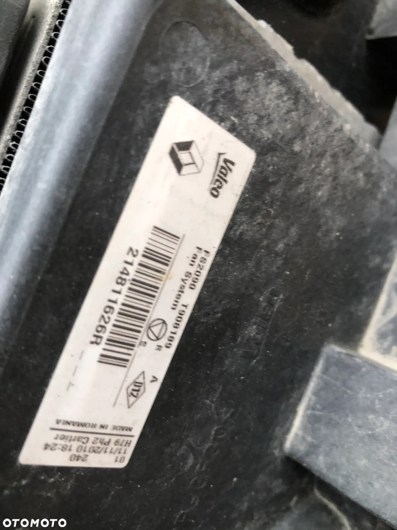Chłodnice Wentylator Intercooler Renault Clio IV Dacia Duster 1.5 DCI 214100078R - Gwarancja Wysyłka - 8