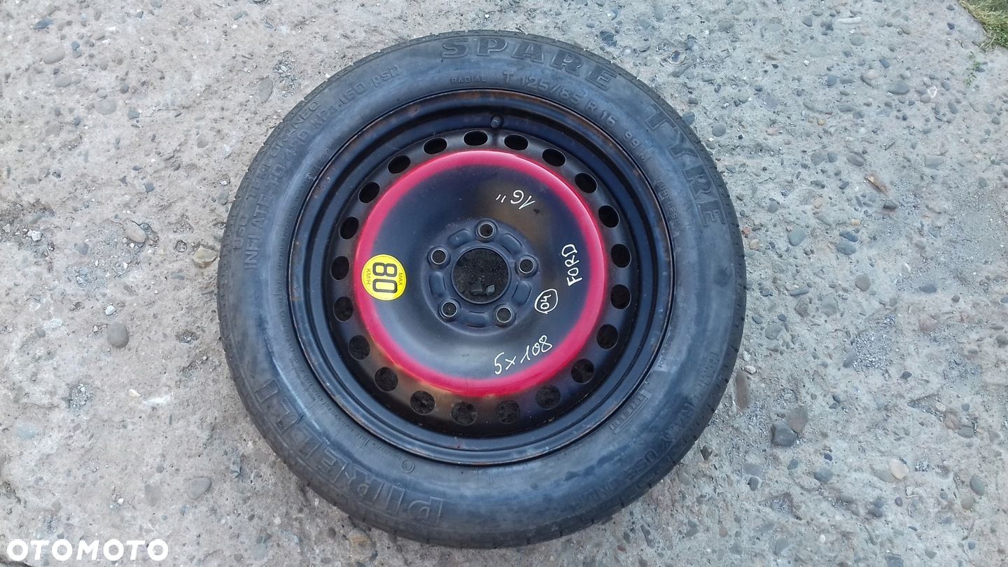 KOŁO DOJAZDOWE 1S71M002100 5x108 16 T125 85R16 99M FORD - 1