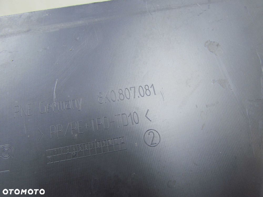 AUDI A4 B8 08-13 OSLONA PASA PRZOD GORNA CHLODNIC 8K0807081 - 7