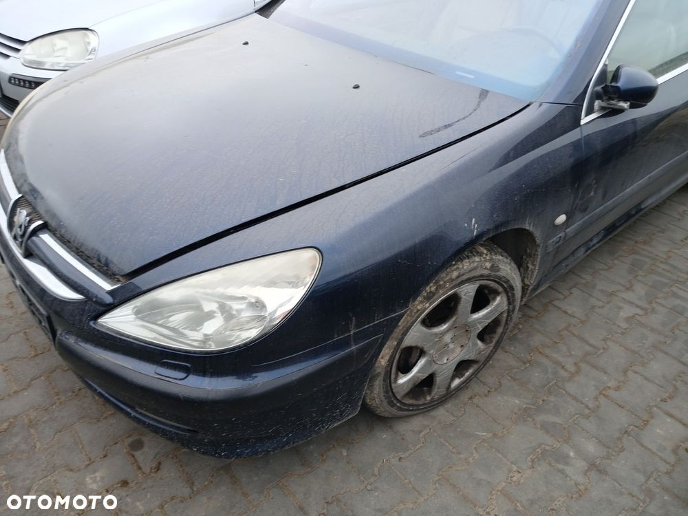 PEUGEOT 607  MASKA ZDERZAK LAMPY BLOTNIKI KPL PRZOD KMD - 2