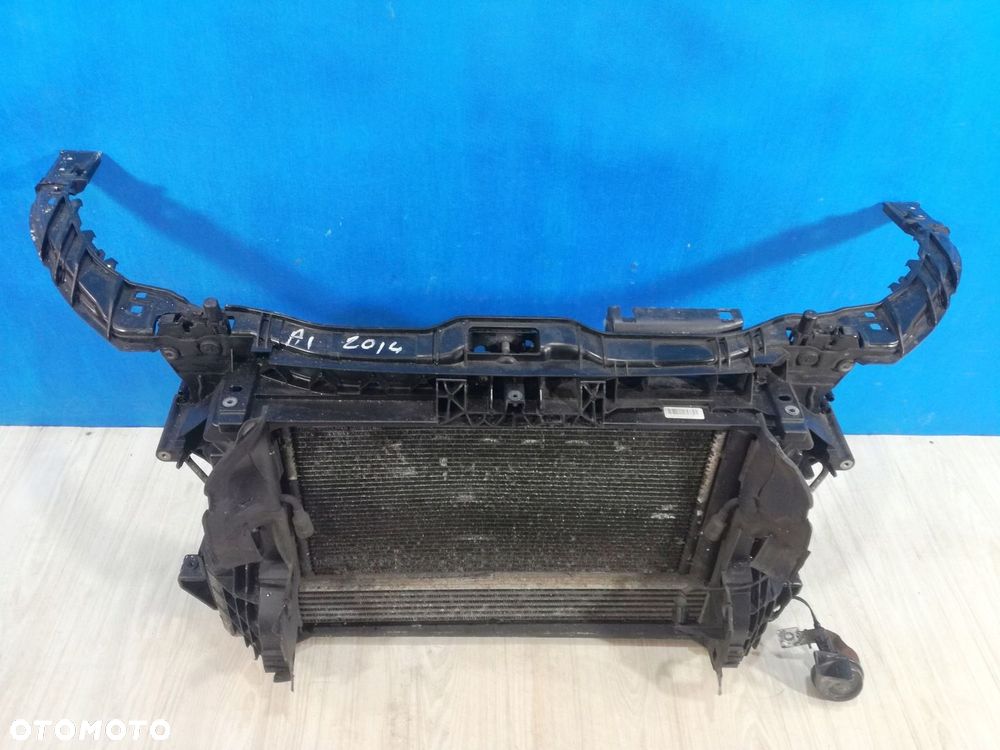 Audi A1 8X 2010/2015 wzmocnienie pas przedni chłodnice 1.6 TDI - 2