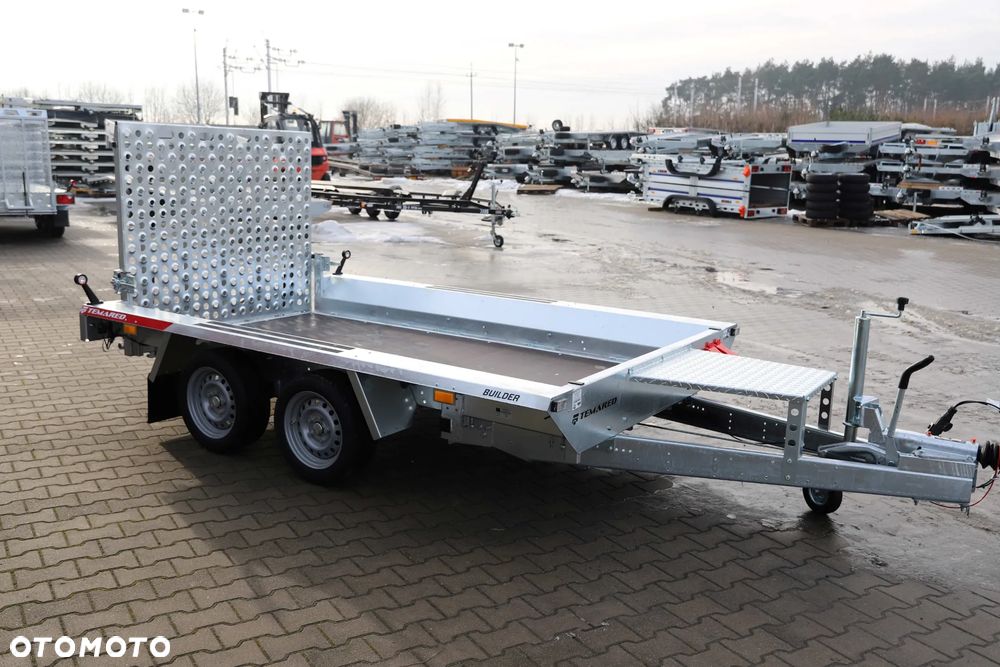 TEMARED /MARTZ  BUILDER 3 3015/2 S 2,7T Koła 195R13C , 300x150cm DMC 2700kg Z TRAPEM WJAZDOWYM - 7