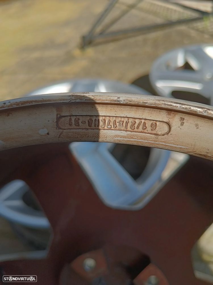 4 jantes 17 Peugeot furação 4x108 - 9