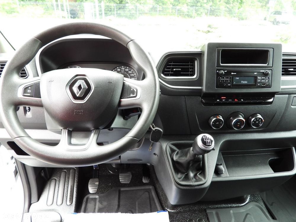 Renault MASTER PLANDEKA 10 PALET WEBASTO TEMPOMAT LEDY PNEUMATYKA KLIMATYZACJA  165KM - 28