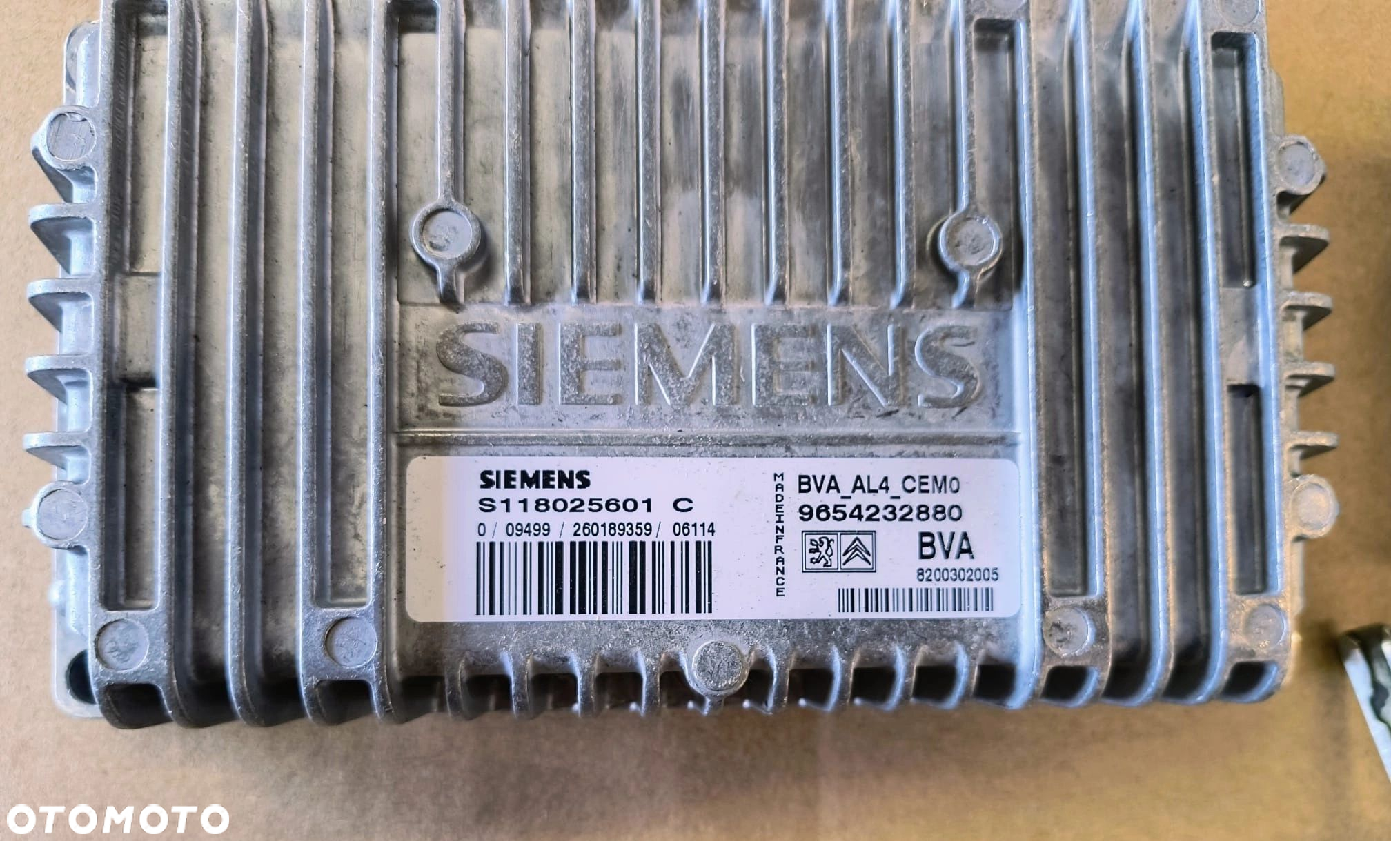 C8 zestaw startowy komputer 2,0 benzyna automat Peugeot 807 Lancia Phedra Citroen - 2