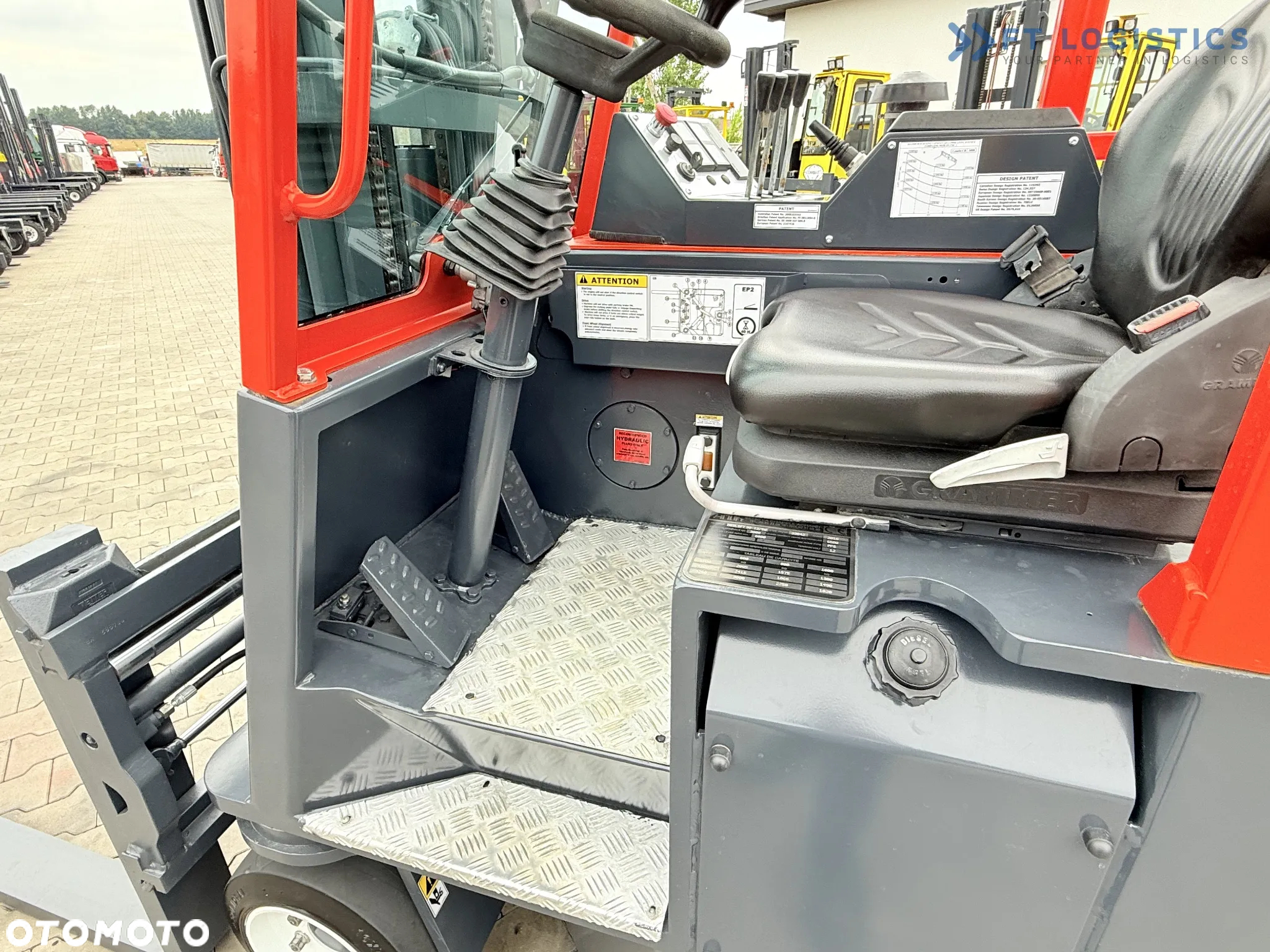 Combilift Combilift C3000CB-TRIPLEX 6000mm -2016 ROK- / JEDYNIE 2161 MTH / WOLNY SKOK / POZYCJONER WIDEŁ / DIESEL - 6