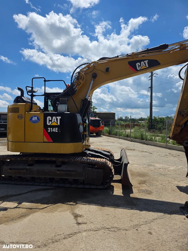 Caterpillar 314 E LCR excavator compact cu lama - 7