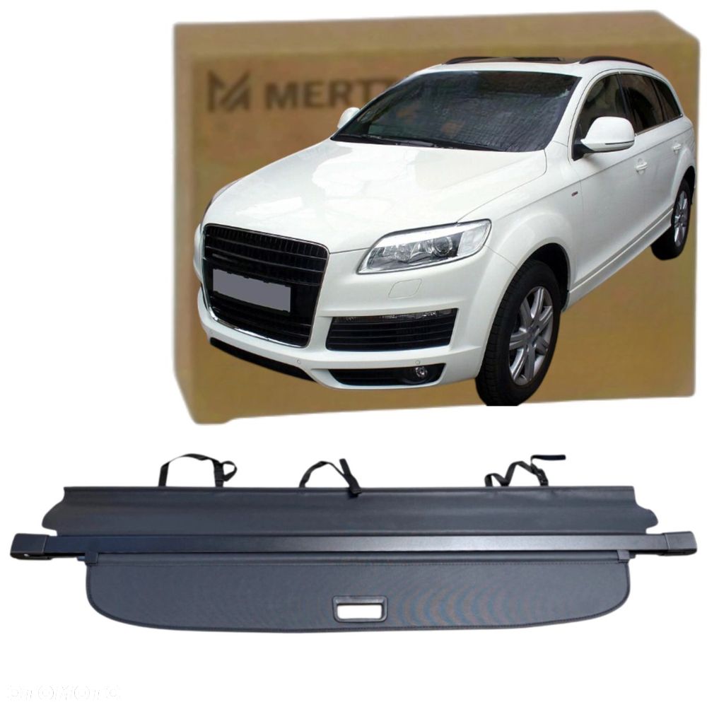 Nowa! ROLETA BAGAŻNIKA czarny kolor Audi Q7 4L 2005-2015 - 1