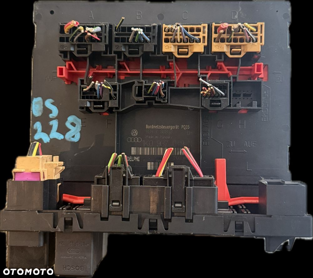 Sterownik MODUŁ KOMFORTU VOLKSWAGEN VW 1K0937049N - 1