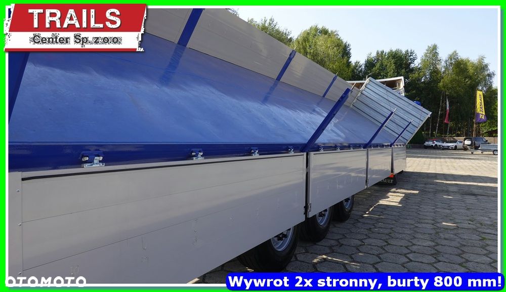 Inny 25m³ obj. wywrot boczny, podłoga gr. 5,0 mm HARDOX 450 !!! - 8