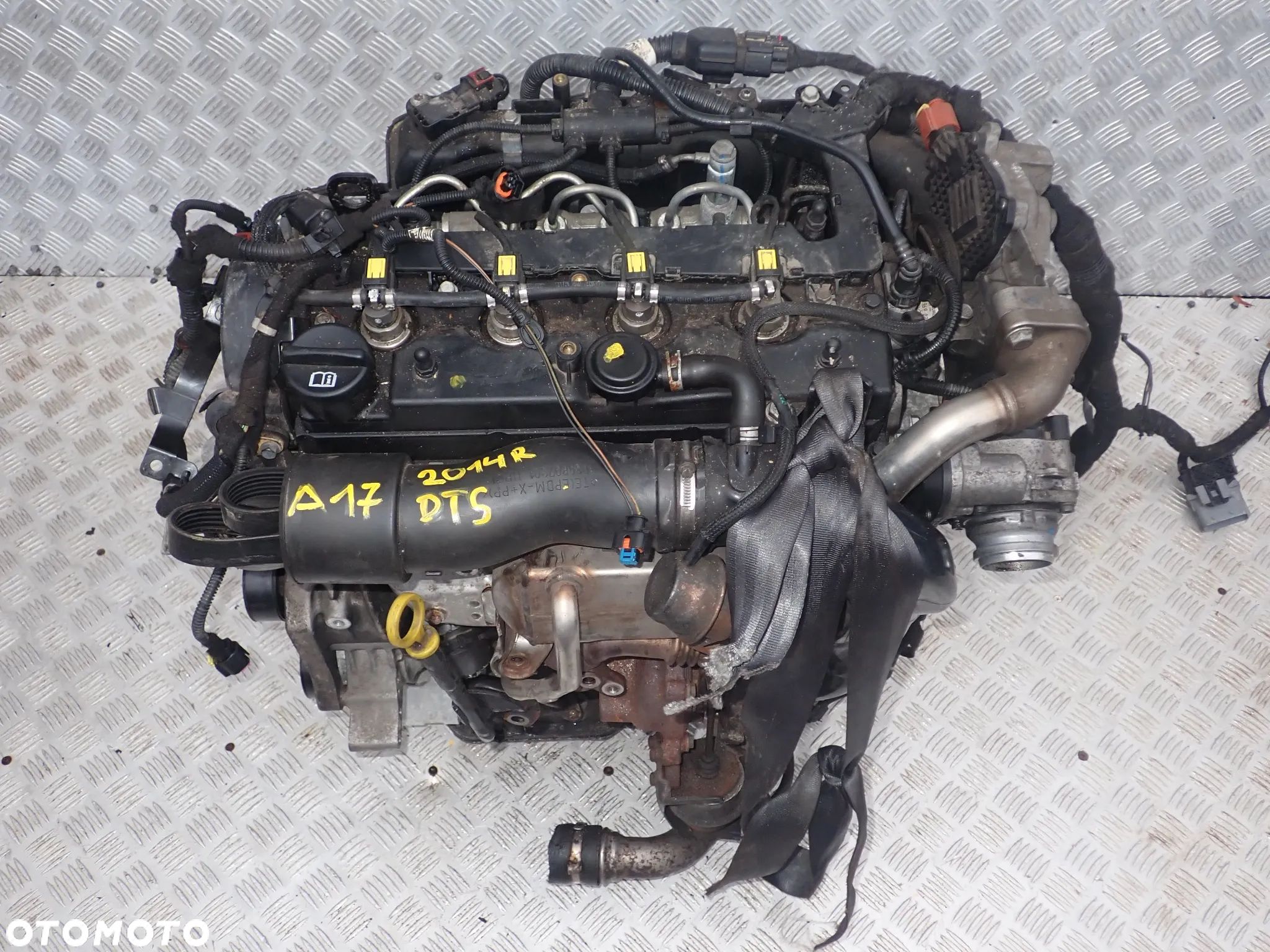 SILNIK OPEL ASTRA J IV 1.7 CDTI A17DTS 2014 ROK  RADOM - 1