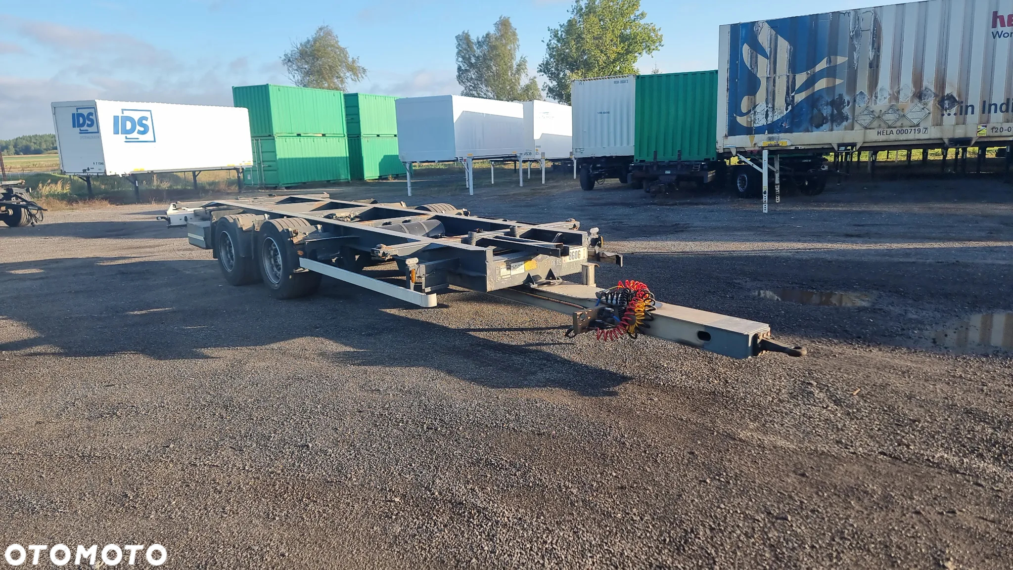 H&W 15.500zł netto TANDEM BDF 7.45-7.80m JUMBO DOLNY ZACZEP HAMULCE TARCZOWE osie SAF MOŻLIWOŚĆ TRANSPORTU - 2