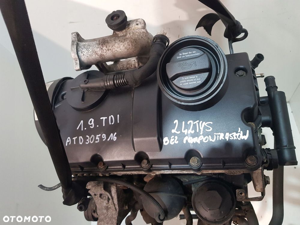 silnik vw seat audi skoda 1.9 tdi 101km atd 242tys - 5