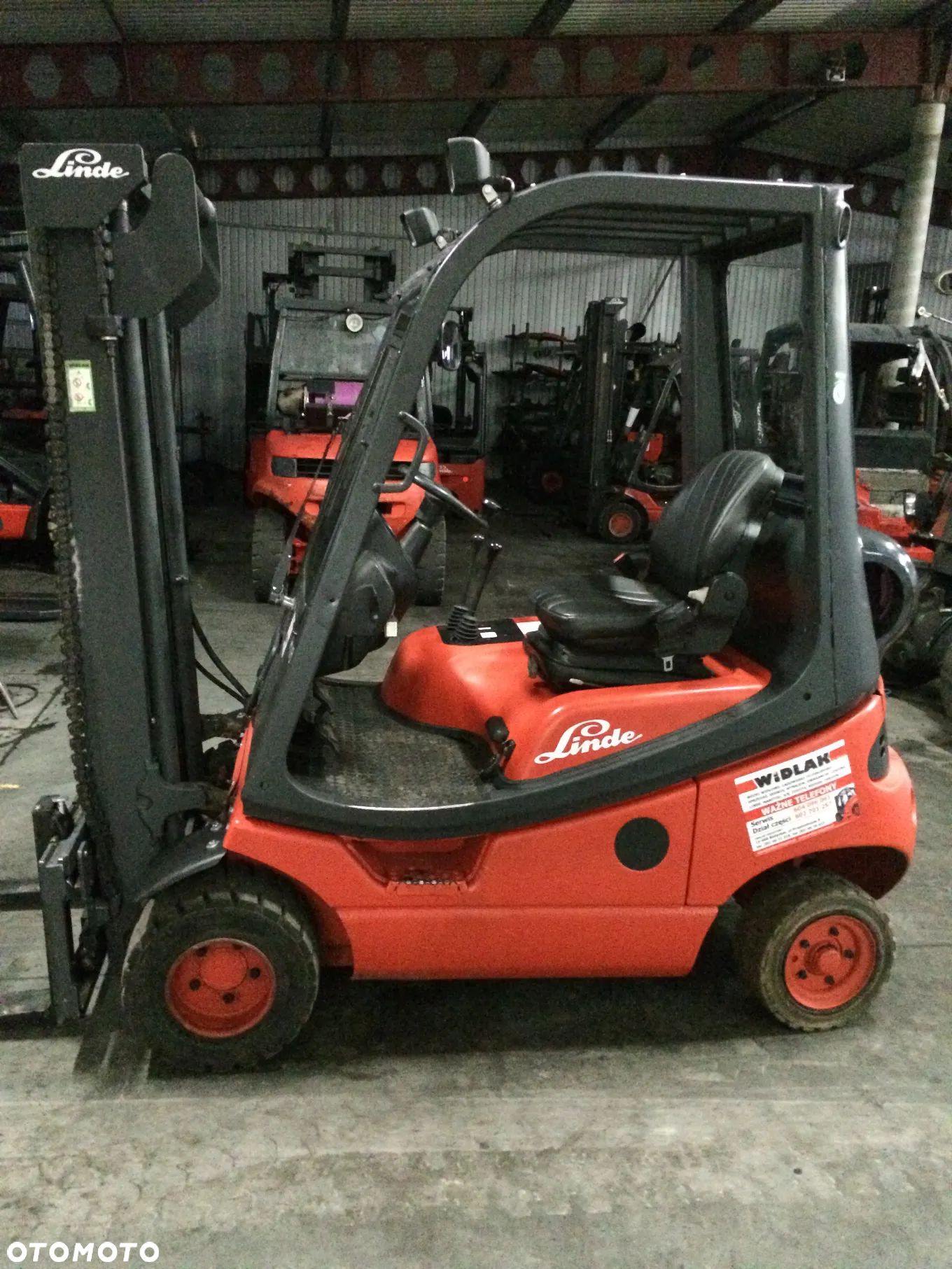 Linde [2000] Wózek Widłowy Linde H16T gaz 1,6t - 1