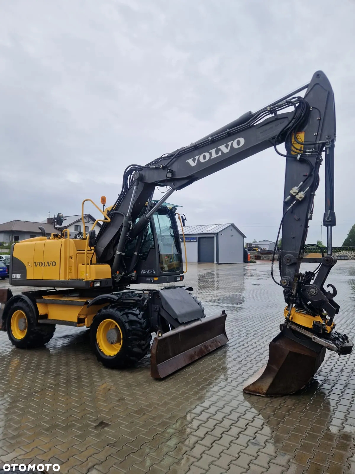 Volvo EW140C Rotator PODPORY 160 180 - 5