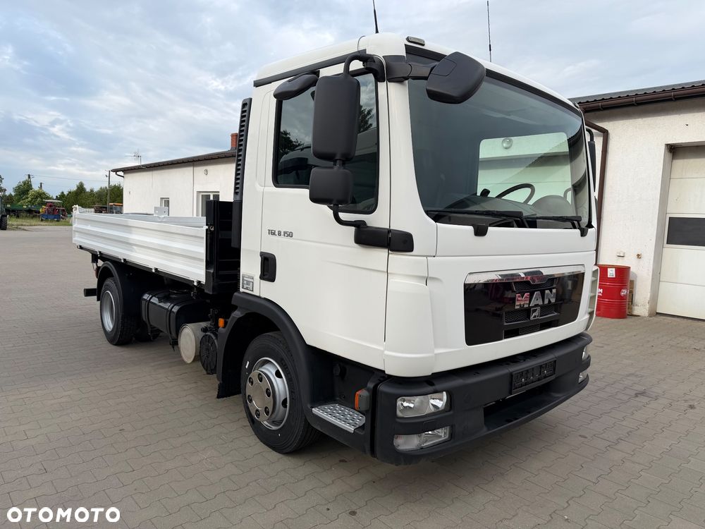 MAN TGL 8.150 / wywrotka 3 strony / z Niemiec / 6x nowe opony 100% - 7