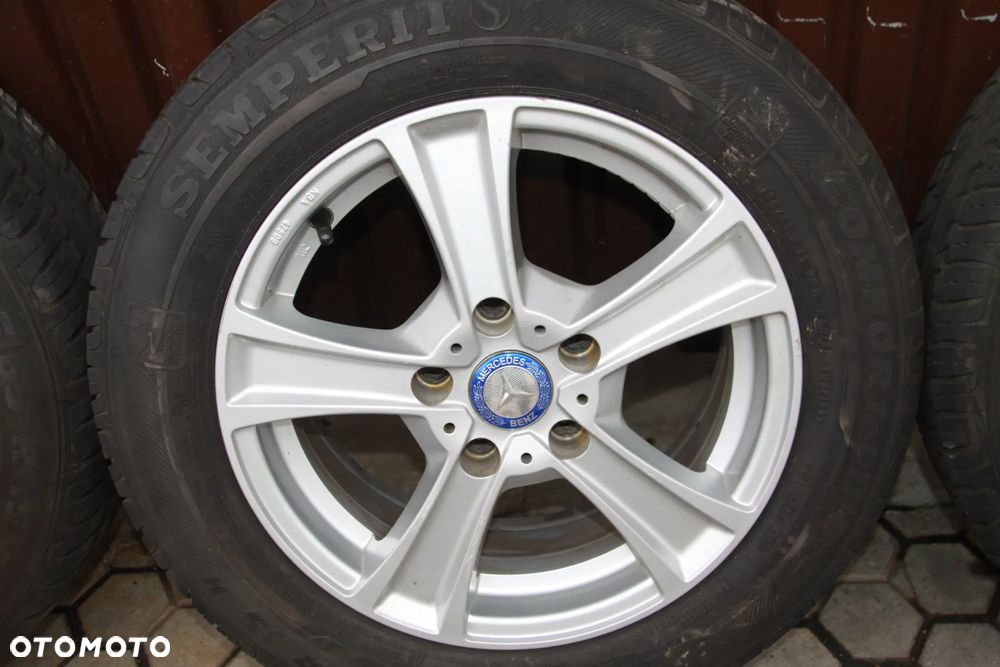 Koła Alufelgi  Mercedes A , B  Klasa 6,5 x15 , 5x112 ET 38 . 185 /65 R 15 - 6