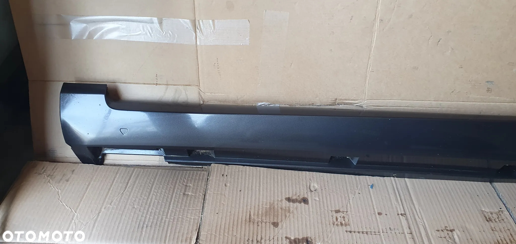 Listwa progowa osłona progu zaślepka lewa VW Passat B7 LC8Z 3AA853855 - 2