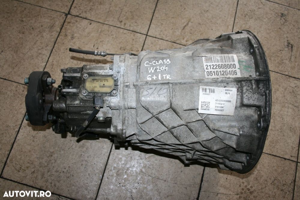 Cutie Viteze Manuala 6+1 Viteze Mercedes C Class W204 2.2 Cdi Euro 5 An 2012-2016 Testata Cu Factura Si Garantie - 3