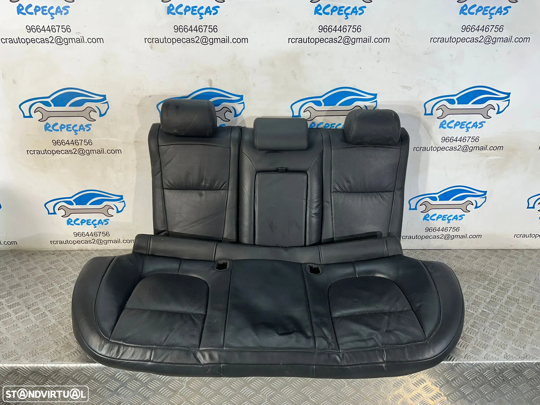 Conjunto Bancos Pele Frente Frontal Tras Traseiro Jaguar XF X250 2007 - 2015 - 8