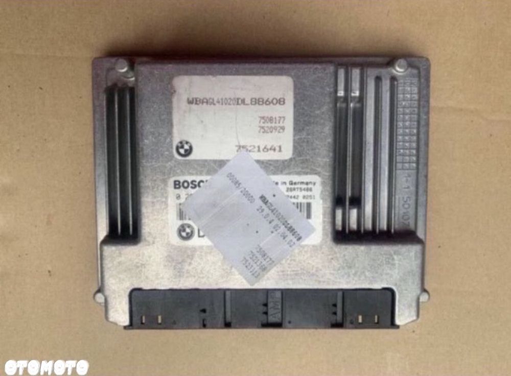 7508177 Komputer sterownik bmw 7 735i 3.6 8v e65 e66 7521368 - 1